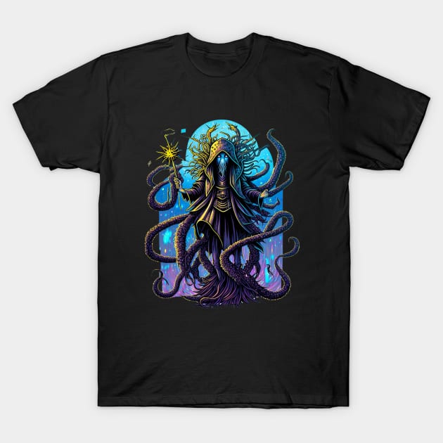 Dark Spellcaster T-Shirt by gblackid